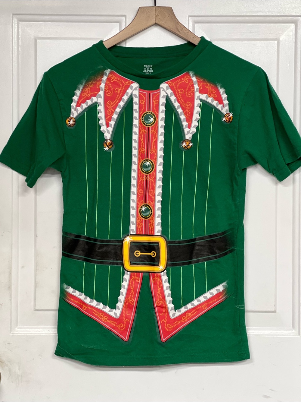 Holiday Green Elf Tee - Festive Holiday Shirt